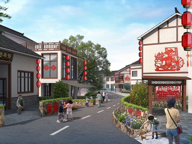 剪纸艺术街区